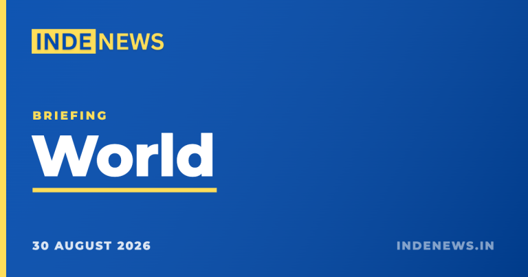 World briefing: five stories leading the news, 30 August 2026