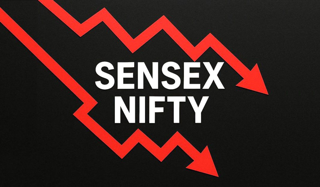 Sensex and Nifty graphic. Image: Telangana Today