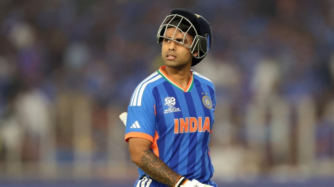 Suryakumar Yadav says T20I captaincy sacking left him asking, ‘Aisa kaise ho sakta hai?’ Suryakumar Yadav batting for India. Photo: Reuters