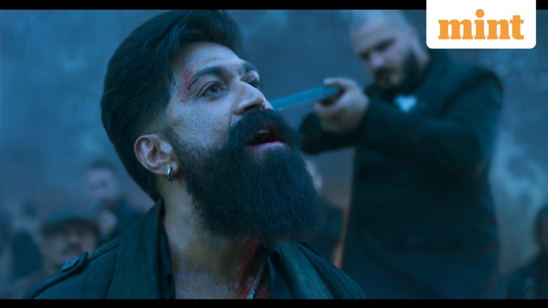 Yash’s Toxic crosses Rs 200 crore in India as daily collections ease Yash in a still from Toxic. Via Livemint.